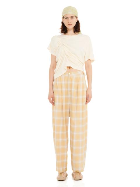 Collina Strada SUNNY PLAID CATCHFLY PANT