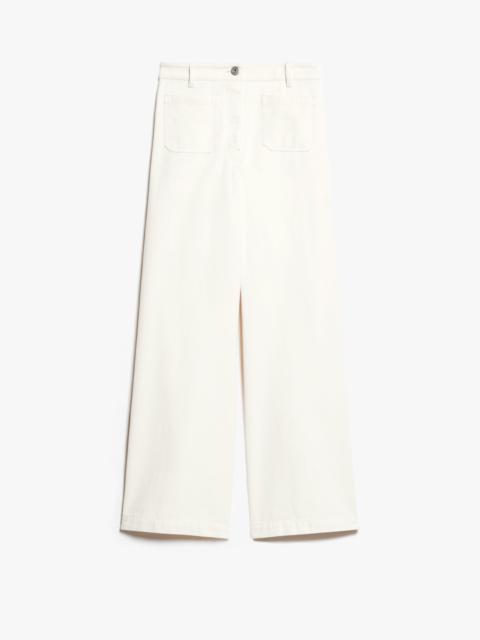 Max Mara FILTRO Cotton bull denim jeans