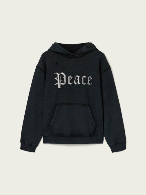 ALLSAINTS UTOPIA EMBROIDERED BOXY HOODIE