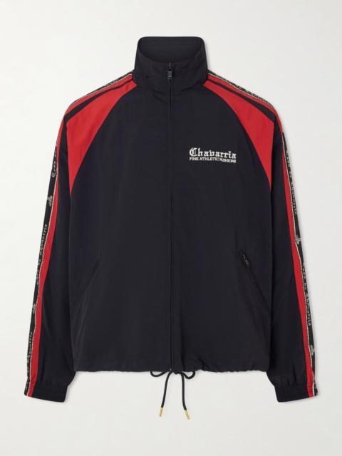 WILLY CHAVARRIA Casa De Chavarria Logo-Detailed Shell Jacket