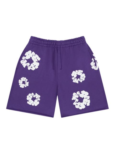 DENIM TEARS Denim Tears Cotton Wreath Sweatshorts Purple