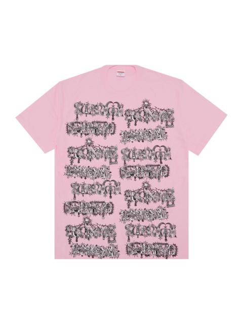 Supreme Supreme Downtown Tee 'Light Pink' | REVERSIBLE