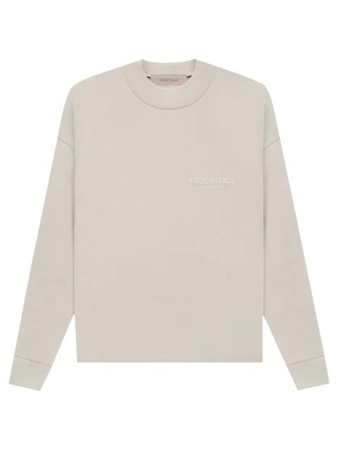 ESSENTIALS LS Tee "Wheat" 2B3FE0A0