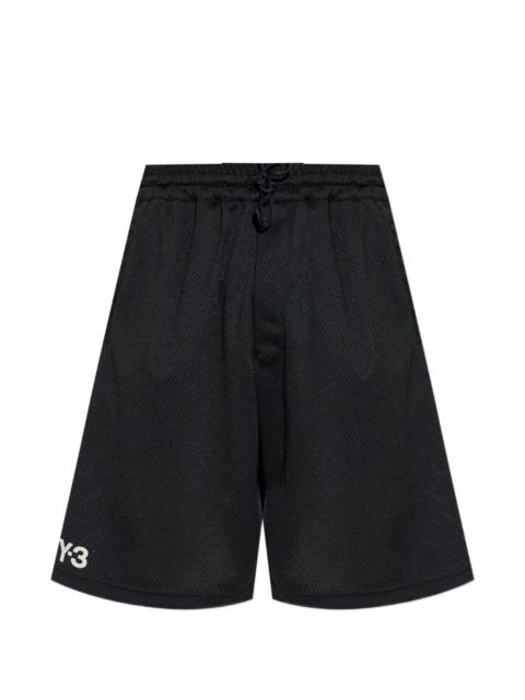Y-3 logo drawstring shorts