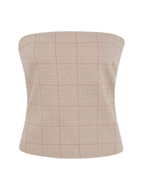 ROSETTA GETTY checked top