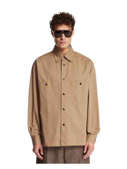Lemaire Beige Cotton Shirt