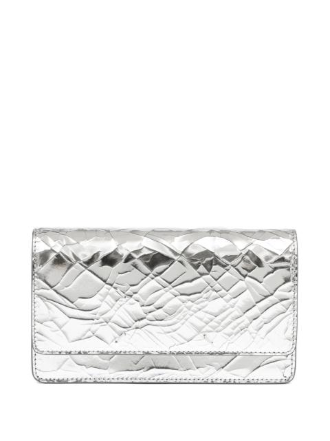 Maison Margiela Maison Margiela Chain Cracked-effect Leather Shoulder Bag