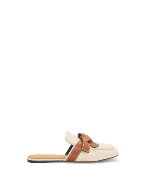 Loewe Gate flat mule in calfskin