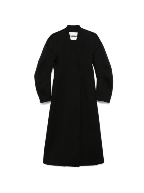 Jil Sander V-neck coat