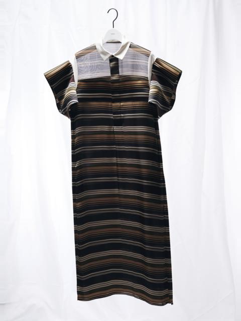 sacai Horizontal Stripe Dress