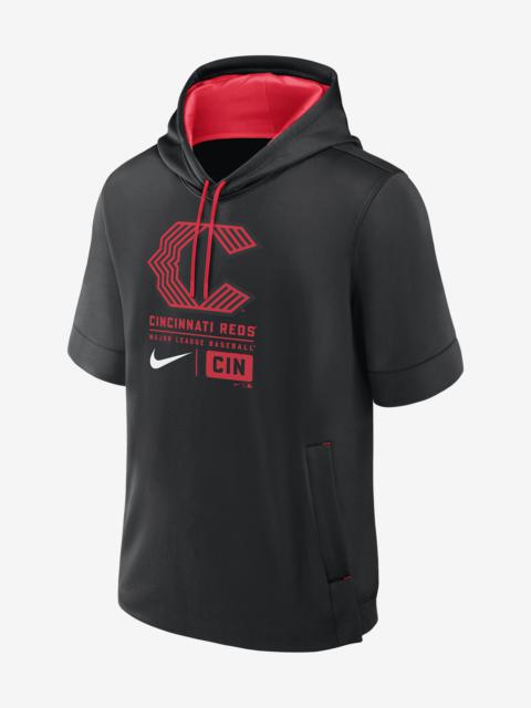 Cincinnati Reds City Connect Nike Men's MLB Short-Sleeve Pullover Hoodie