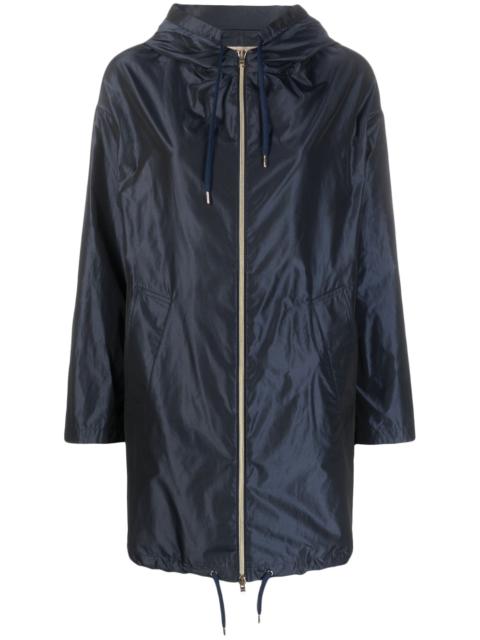 Herno techno taffeta parka coat