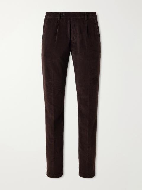 massimo alba Ionio2 Straight-Leg Cotton-Corduroy Trousers
