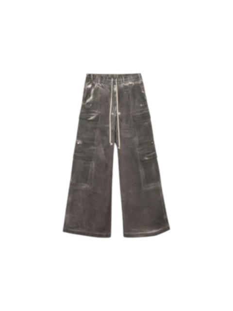 Rick Owens DRKSHDW Rick Owens DRKSHDW Foil Denim Double Cargo Jumbo Belas Pants Darkdust
