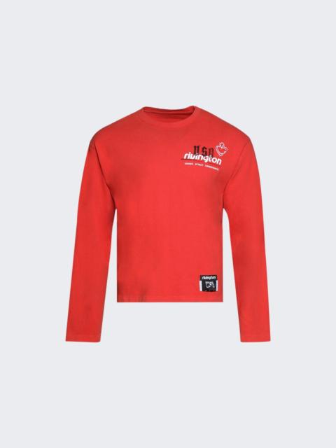 RRR123 Membership Uso Long Sleeve Tee Red