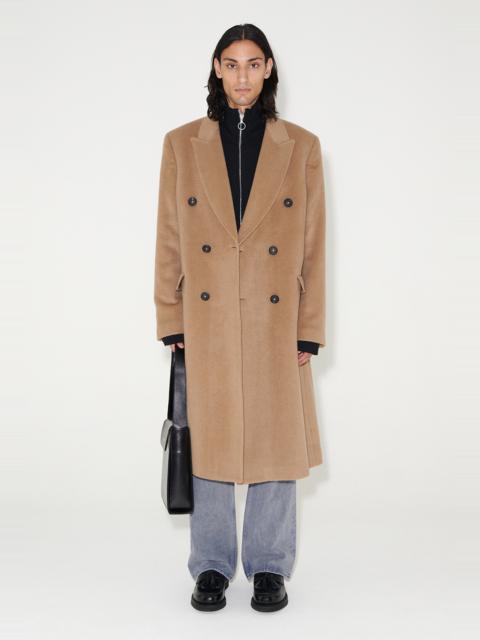 Our Legacy Whale Coat Camel Hairy Wool