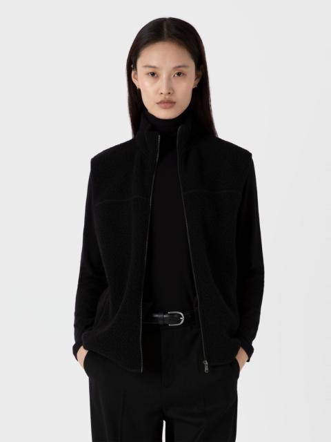 Sunspel Wool Fleece Vest