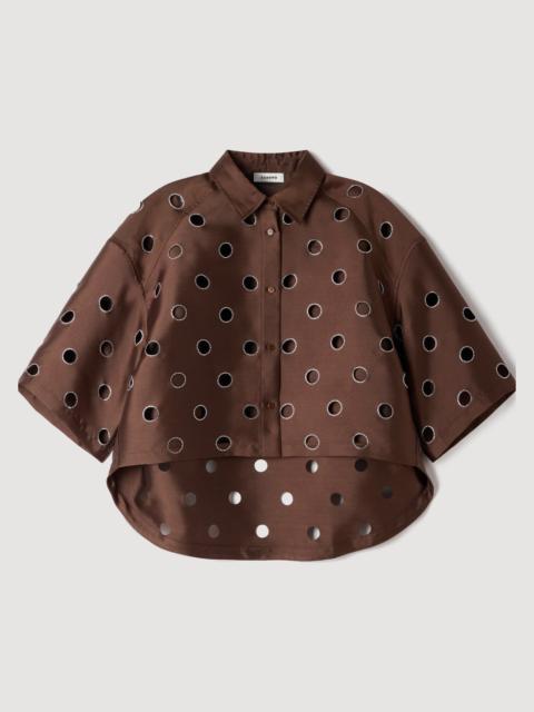 Sandro RHINESTONE SHIRT