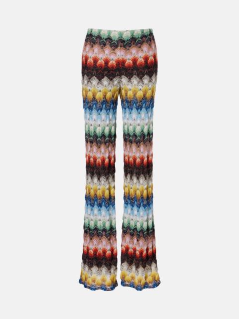 Missoni Lamé wide-leg pants