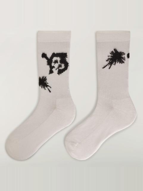 Y-3 Y-3 CHITO GRAPHIC CREW SOCKS