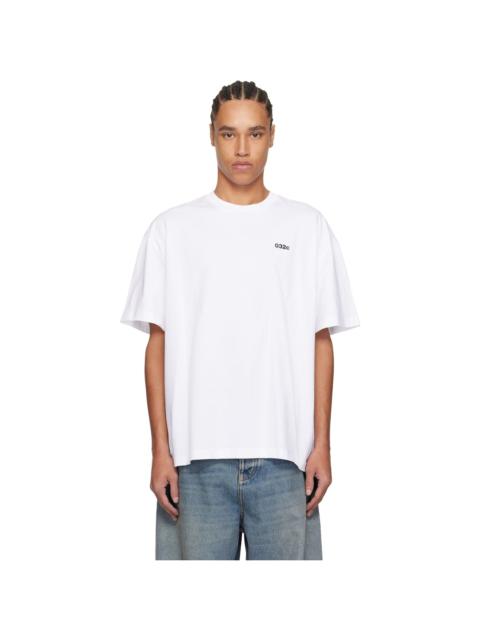 032c White 'SS-25, Paris' T-shirt