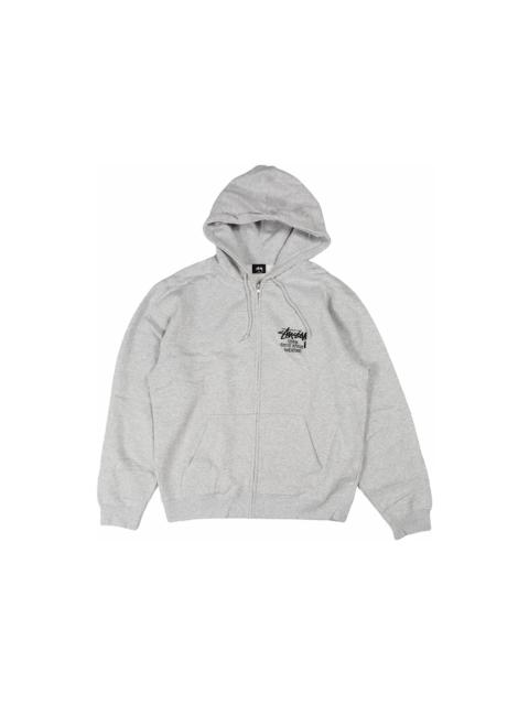 Stüssy Stussy Stock DSM Singapore Zip Hoodie Ash Heather