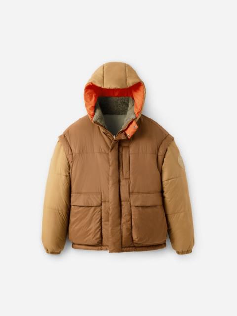 UGG ® Kristian Conv Puffer Coat Nylon in Pecan/Moss Green