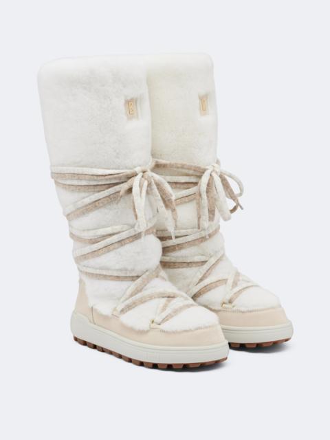 BOGNER Chamonix shearling snow boots