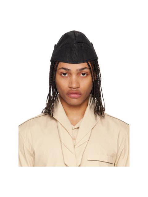 OLLY SHINDER Black Camouflage Side Hat