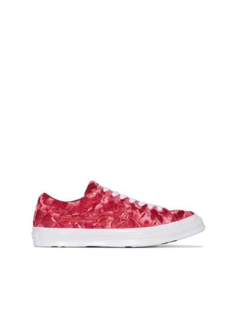 One Star Ox "Quilted Velvet" sneakers