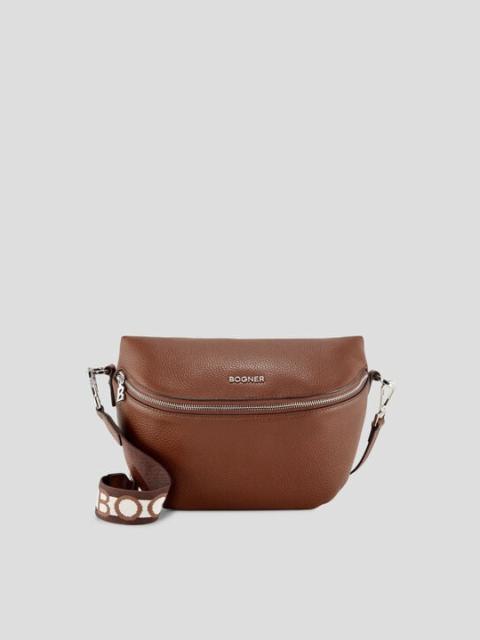 BOGNER Andermatt Sina Belt bag in Cognac