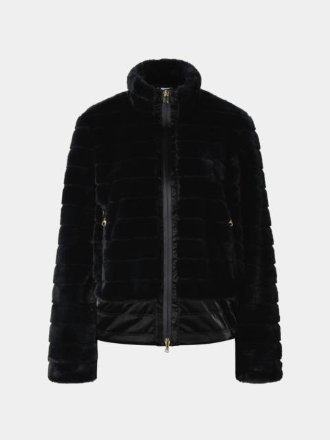 BOGNER Valesca Faux Fur Jacket in Black