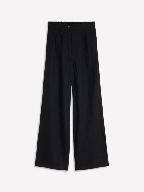 BODEN Dulwich Linen Pants-Black