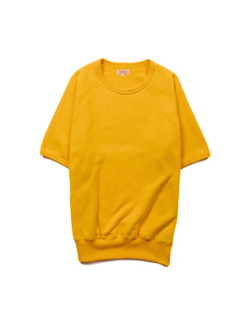 The Real McCoys The Real McCoy’s MC20005 9oz. Loopwheel S/S Sweatshirt Yellow