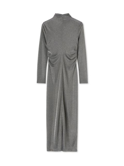 MSGM Glittery midi dress
