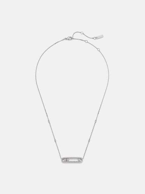 MESSIKA Move 18kt white gold necklace with diamonds