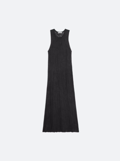 Helmut Lang SLEEVELESS CRUSHED KNIT DRESS