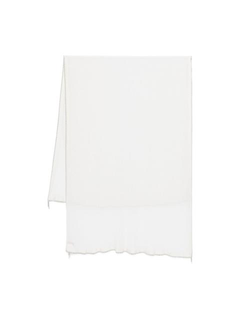 Faliero Sarti chain-trimmed scarf