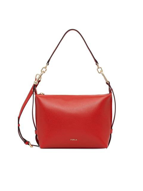 FURLA mini Tonie hobo leather crossbody bag