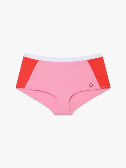 CASABLANCA Pink Monogram Bikini Shorts | Casablanca Paris