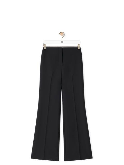 Loewe Bootleg trousers in wool and mohair