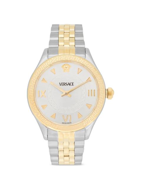 VERSACE round-face 35mm watch