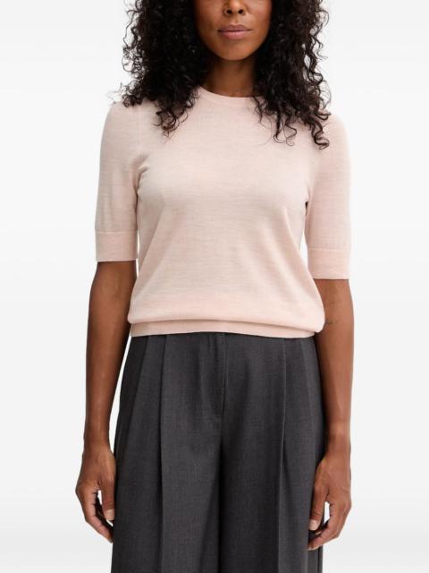 BOSS rolled cuffs sweater