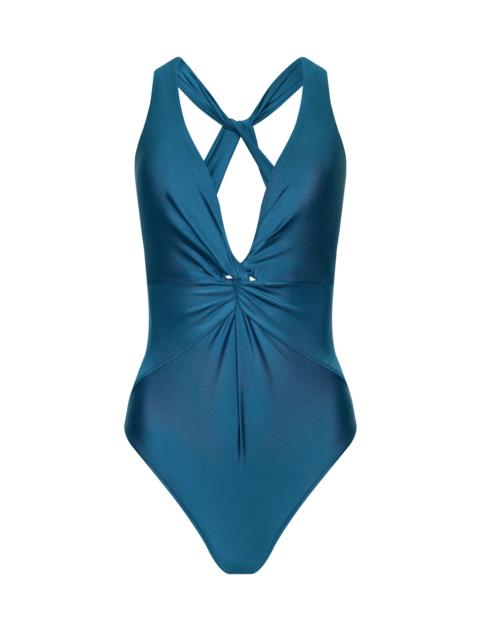 L'AGENCE Hadley Plunge One-Piece Swimsuit