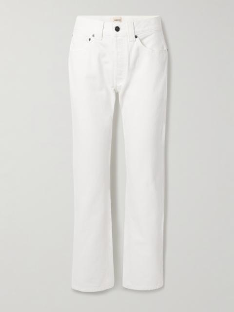 KHAITE Callum Mid-rise Straight-leg Jeans