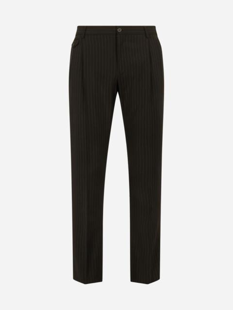Dolce & Gabbana Stretch pinstripe pants