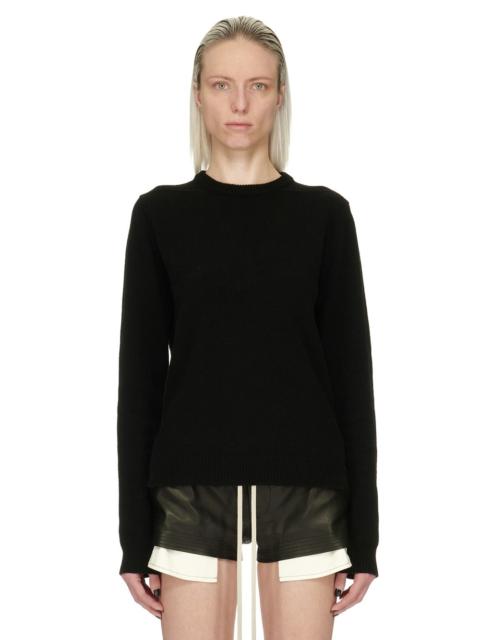 Rick Owens Black Crewneck Sweater