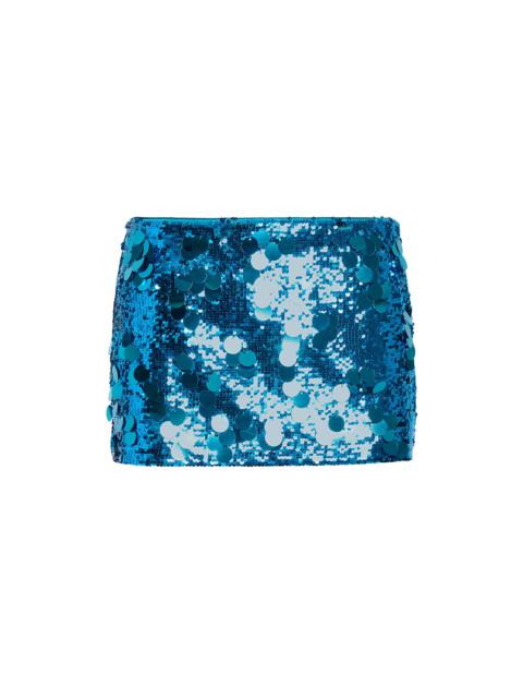 GUIZIO LOW RISE PAILLETTE SKIRT
