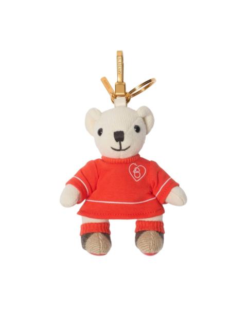Burberry Bear embroidered keychain