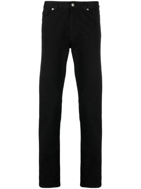 ZEGNA slim-cut gabardine trousers